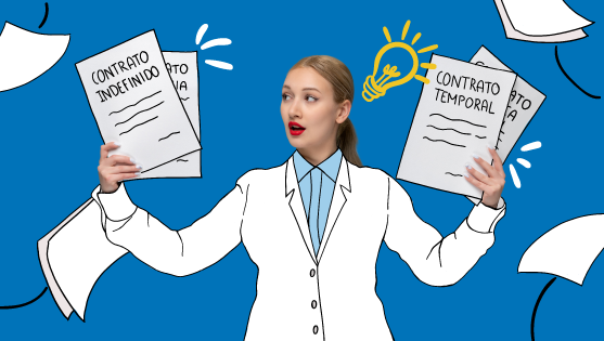 Tipos de contratos laborales para conseguir profesionales en tu clínica
