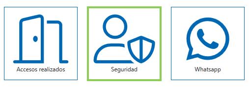 AJUSTES > SEGURIDAD